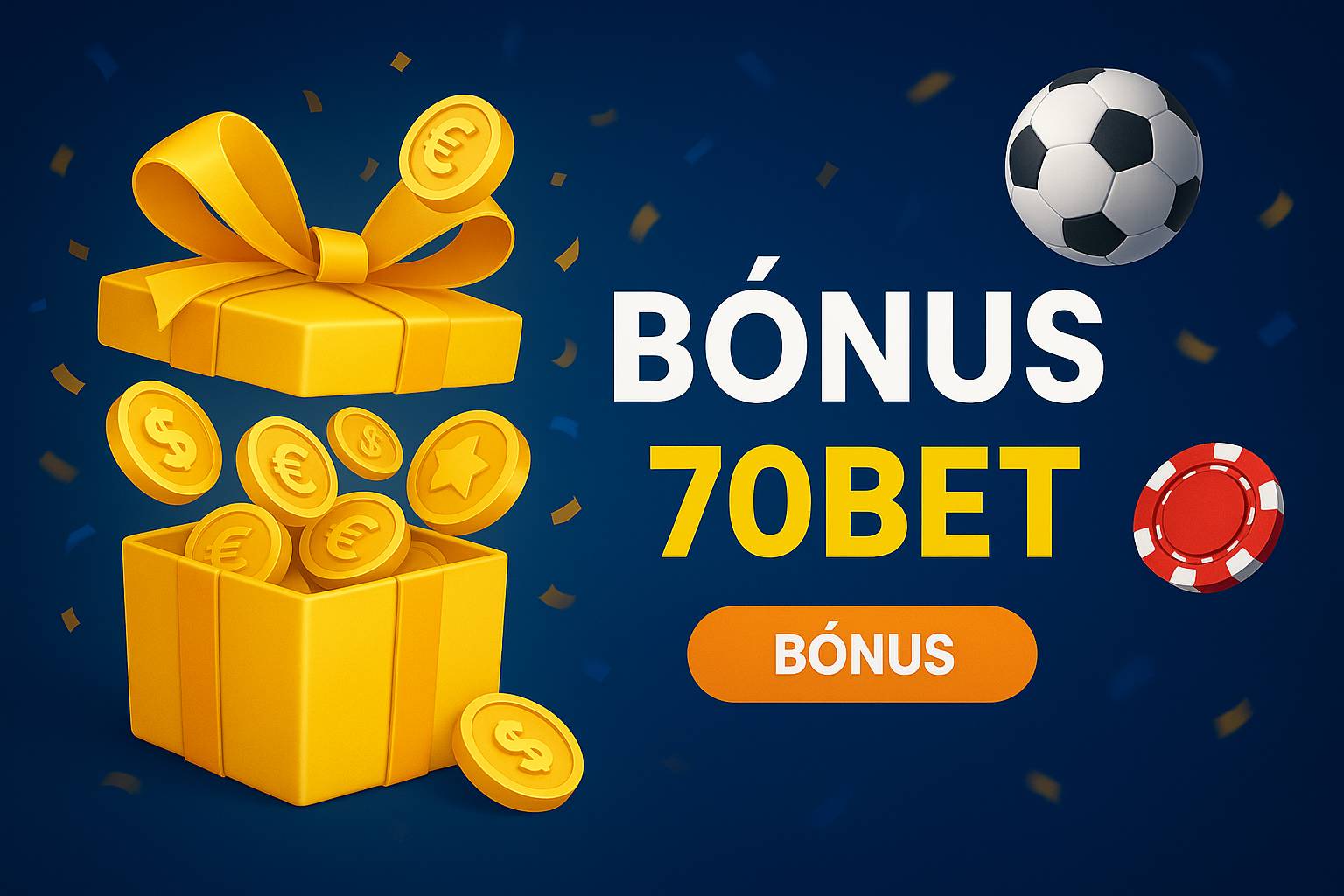 O bônus promocional 70BET é uma ótima maneira de começar sua aventura