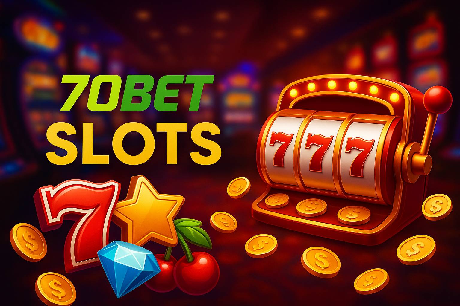 Jogos de Slot no Casino Online 70BET